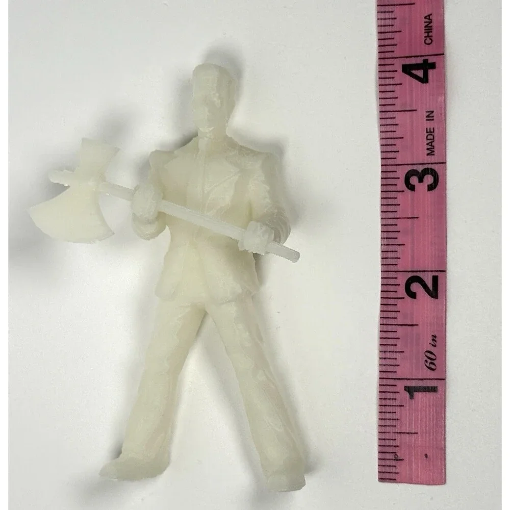 Frankenstein Monster With Ax Glow-In-The-Dark Toy
